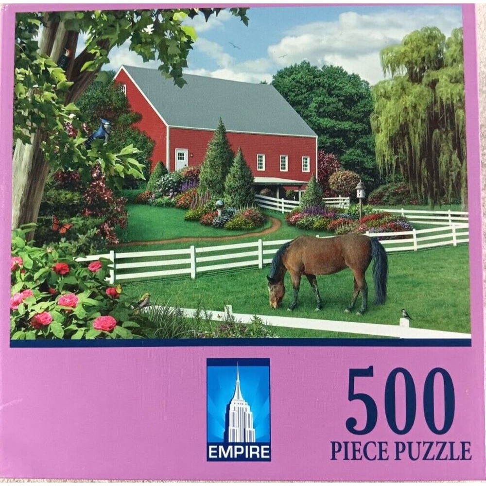 Leaves of Green Feuilles de Vert 500 Piece Jigsaw Puzzle Alan Giana by Empire